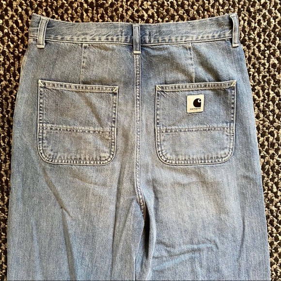 Carhartt Armanda Jeans Light Wash Size 27 - Picture 4 of 5